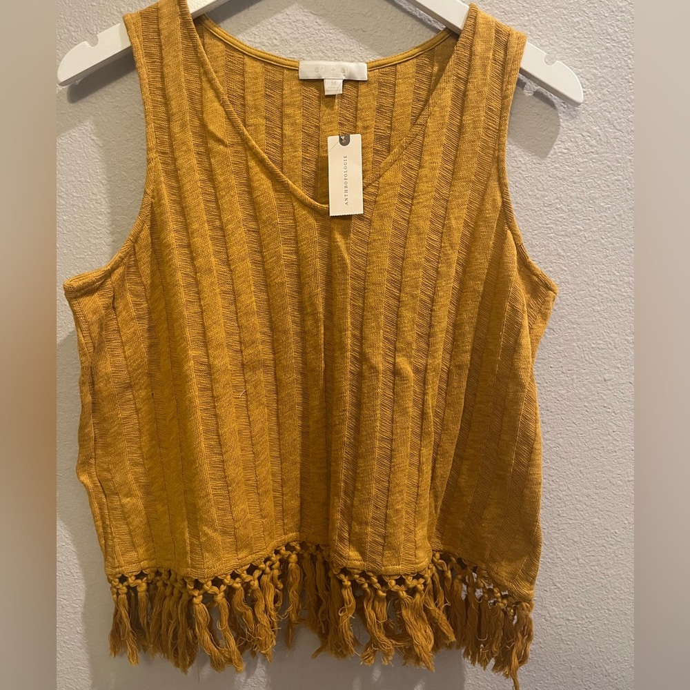 NWT Anthropologie Tank Medium
